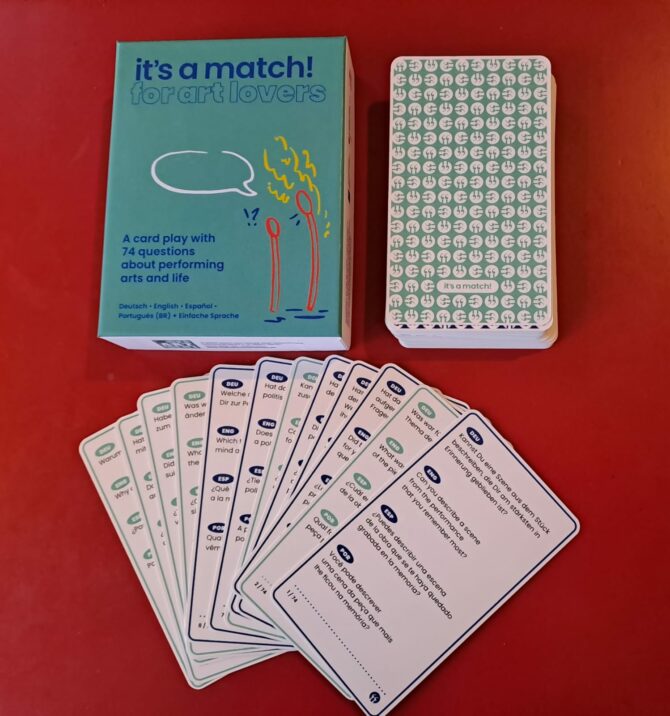 It’s a match card game available!